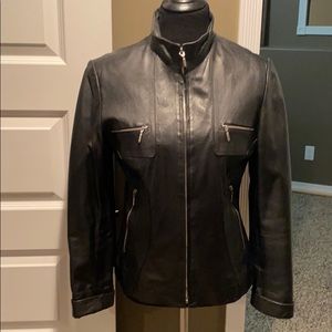 Leather jacket